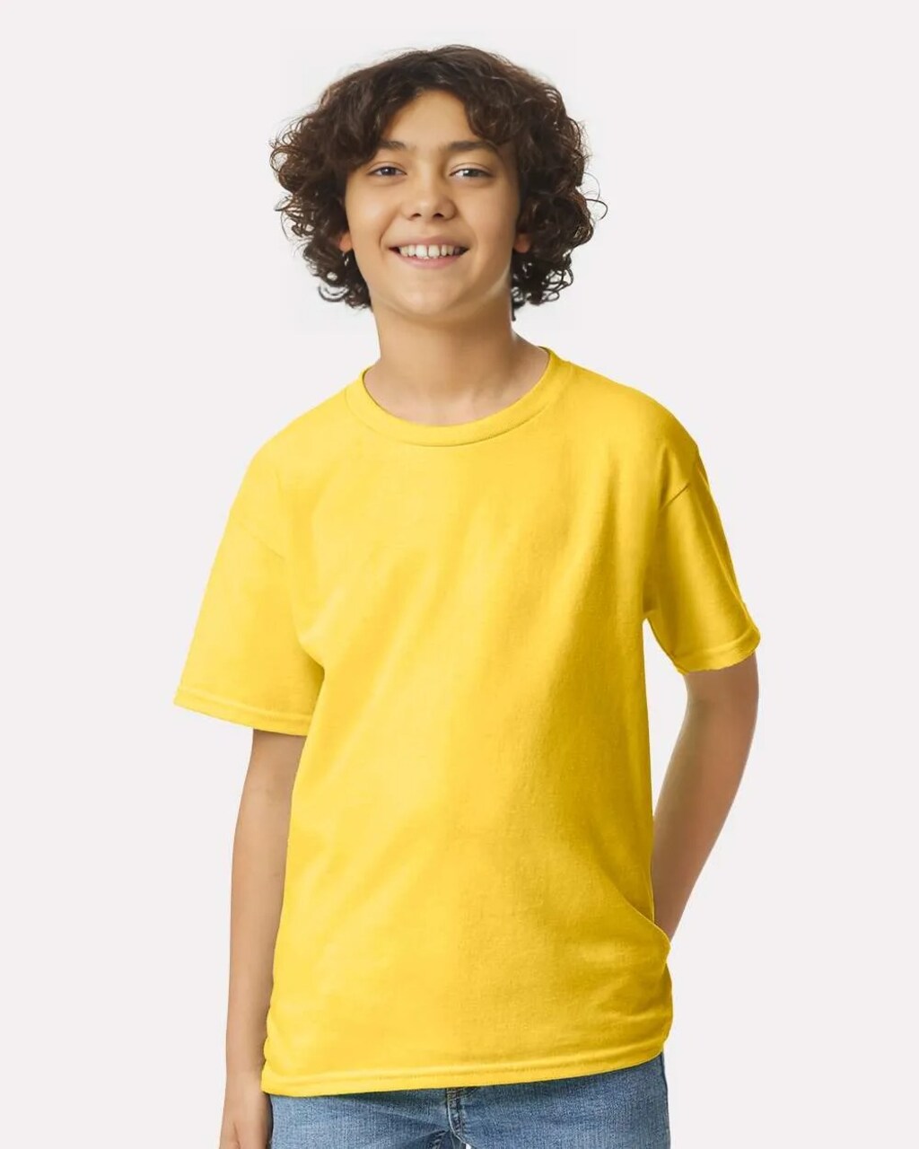 Gildan® Ultra Cotton Youth Crewneck Short Sleeve T-Shirt Perfect for School, Sports & Custom Printing Cotton Tee
